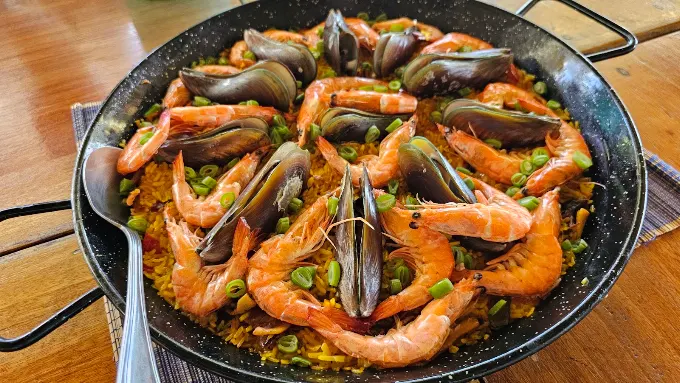 Fresh seafood at Harana